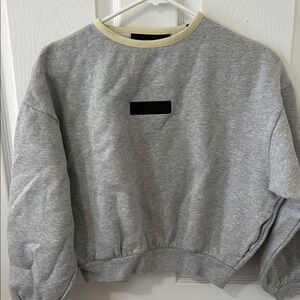 Fear of God Essentials Heather Gray Sweatshirt